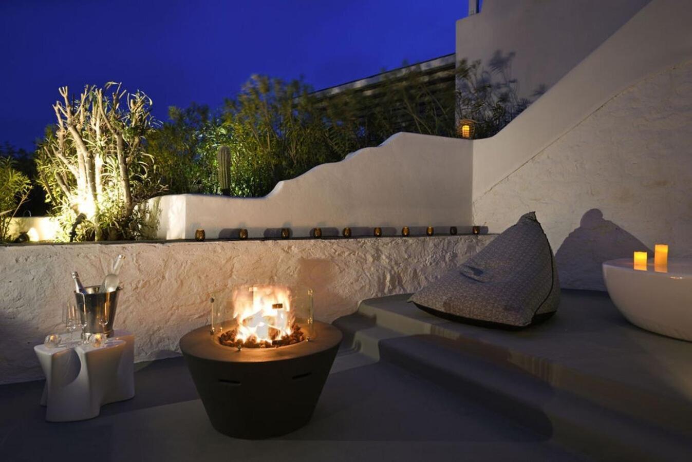Villa Dafni 4Bed With Pool In Kalafatis Spilia Mykonos Town Ngoại thất bức ảnh