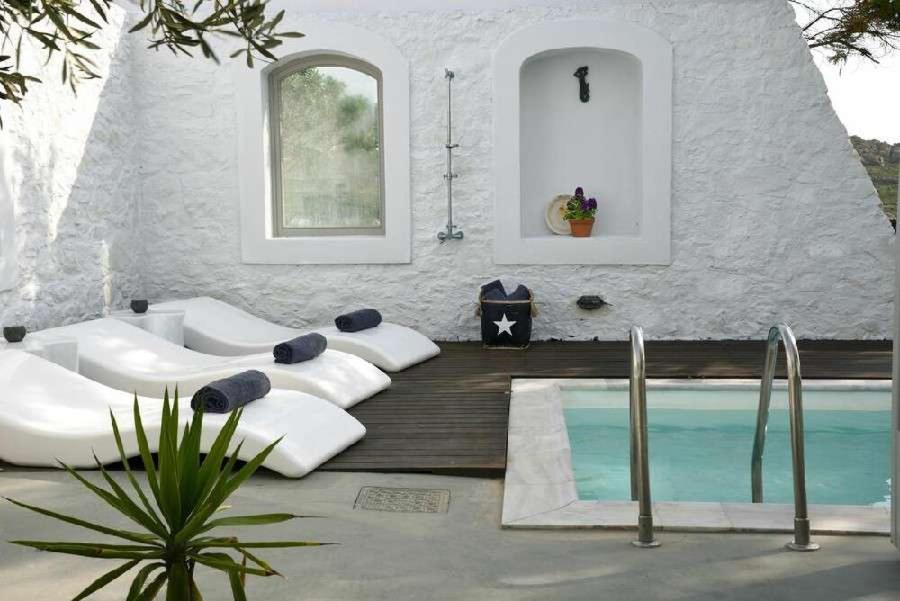 Villa Dafni 4Bed With Pool In Kalafatis Spilia Mykonos Town Ngoại thất bức ảnh