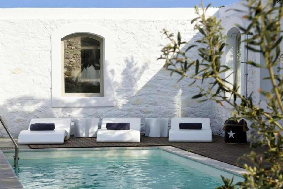 Villa Dafni 4Bed With Pool In Kalafatis Spilia Mykonos Town Ngoại thất bức ảnh